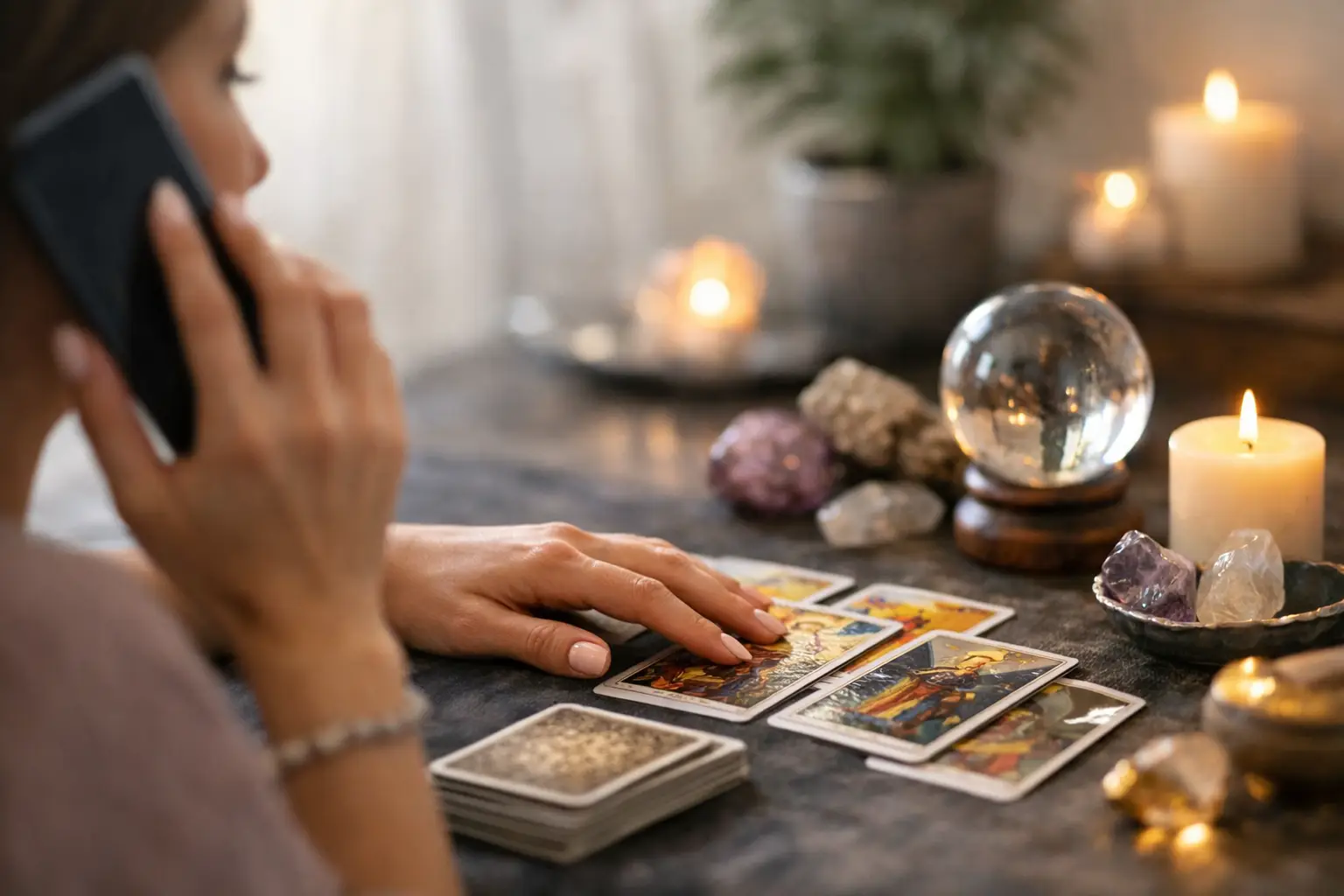 How to Prepare for a Tarot Reading by Phone